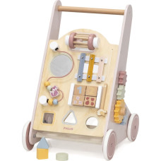 Viga Toys VIGA PolarB Drewniany Pchacz Chodzik Różowy Edukacyjny