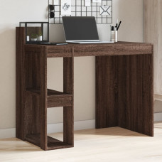 Vidaxl Biurko vidaXL Biurko, brązowy dąb, 103,5x56,5x94 cm, materiał drewnopochodny