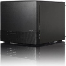 Fractal Design NODE 804 Side window, 2 - USB 3.0Audio in/outPower button with LED (white)HDD activity LED (white), Black, Micro ATX, Power supply included No