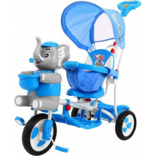 Sportrike Rowerek 3 Kołowy Szczęśliwy Słoń Niebieski