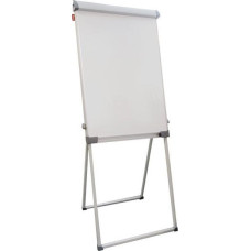Memobe Flipchart MemoBe FLIPCHART Z 4 PUNKTOWYM STELAŻEM 69x108 SUCHOŚCIERALNO MAGNETYCZNY Z WYSUWANYMI RAMIONAMI REGULOWANE HACZYKI MEMOBE 3w1