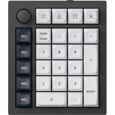 Keychron Q0 Max QMK Custom Number Pad Fully Assembled Knob / Carbon Black / Gateron Jupiter Brown