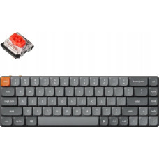 Keychron Klawiatura Keychron Keychron K7 Max Gateron Raudona Belaidė Klaviatūra