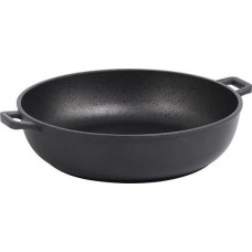 De Buyer Patelnia De Buyer wok Żeliwna 24cm