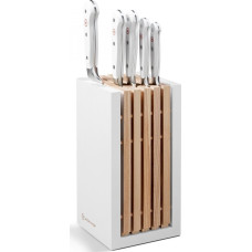 Wusthof CLASSIC WHITE Blok z 5-oma nozami WSTHOF