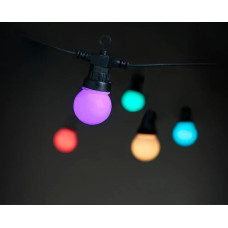 Lite Bulb Moments LBM 14m Smart Outdoor Light Chain - 15 x Globe 5cm