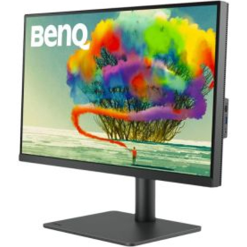 Benq 27” PD2705U, UHD, sRGB, HDR10, DualView, KVM, USB C(65W, DP Alt mode, USB), Hotkey Puck G2