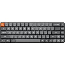 Keychron K7 Max QMK/VIA Wireless Custom Mechanical Keyboard White Backlight / Low Profile Gateron Mechanical / Red