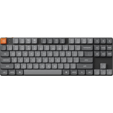 Keychron - K1 Max QMK/VIA Wireless Custom Mechanical Keyboard - Niskoprofilowa Bezprzewodowa Klawiatura Mechaniczna RGB Gateron Hot-Swap Red
