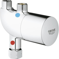 Grohe Grohe Grohtherm Akcesoria do baterii termiczna ochrona przed poparzeniem termostat podumywalkowy Chrom - 34487000