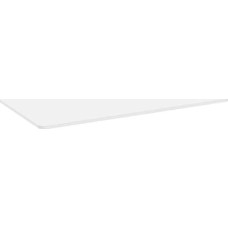 Powerton Blat biurka, bia�a, 160x75x1,8 cm, laminowana p�yta wi�rowa, Powerton