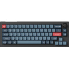 Keychron V2 Max QMK/VIA Wireless Custom Mechanical Keyboard Fully Assembled Knob / Carbon Black / Gateron Jupiter Banana