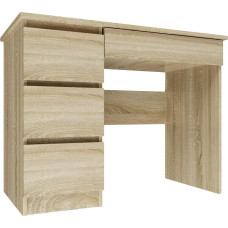 Topeshop Biurko Topeshop Mijas Jasnobrązowe 98 cm x 51 cm