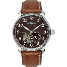Zeppelin Zegarek Zeppelin męski LZ127 7666-4 Automatik brązowy