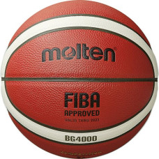 Molten Basketbola sacensību bumba MOLTEN B5G4000 FIBA sintēze. ādas izmērs 5