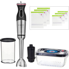 Bosch | MaxoMixx MS8CM61V1 | 1000 W | Blender | Hand Blender | Number of speeds 12 | Turbo mode | Black/Stainless steel