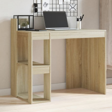 Vidaxl Biurko vidaXL Biurko, dąb sonoma, 103,5x56,5x94 cm, materiał drewnopochodny