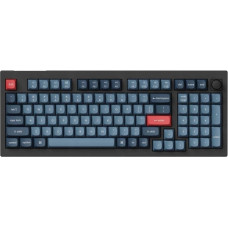Keychron V5 Max QMK/VIA Wireless Custom Mechanical Keyboard Fully Assembled Knob / Carbon Black / Gateron Jupiter Red