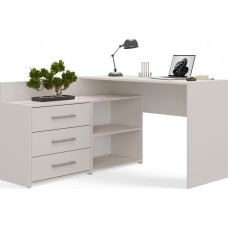 Topeshop Biurko Topeshop BIURKO NAROŻNE DANY KASZMIR BEŻ