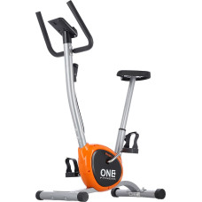 One Fitness Velotrenažieris SILVER-ORANGE ONE FITNESS RW3011