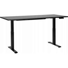 Beliani Biurko Beliani Biurko regulowane elektrycznie 180 x 72 cm czarne DESTIN III Lumarko!