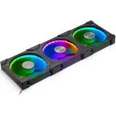 Phanteks Wentylator Phanteks D30-120 D-RGB Regular 3-pack (PH-F140D30_DRGB_PWM_BK01_3P)
