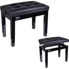 V-Tone V-TONE ŁAWA 1 BK ława do pianina fortepianu CZARNA
