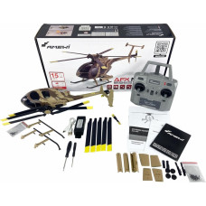 Amewi AFX MD500E Militär brushless 4-Kanal 325mm Helikopter