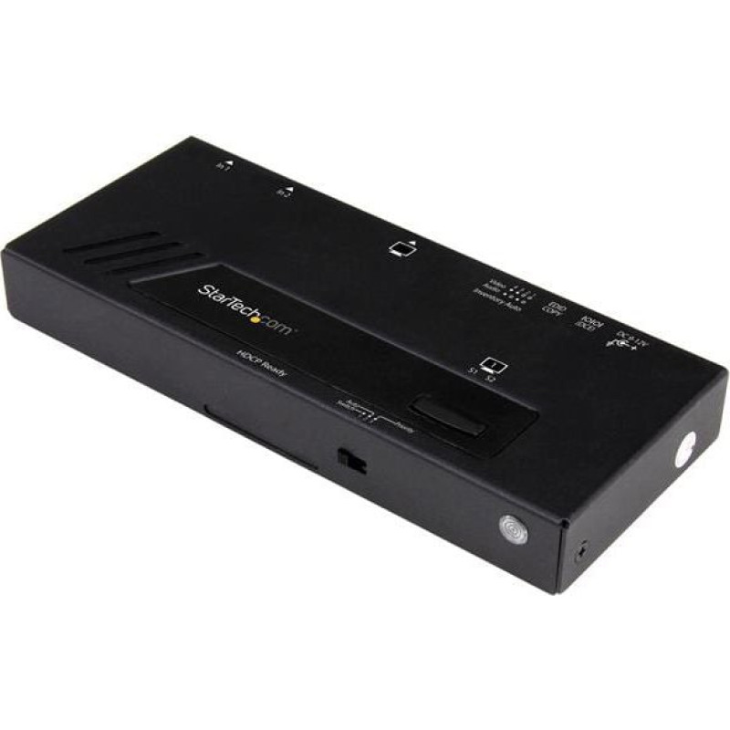 Startech 2-Porowy Automatyczny Switch Video (VS221HD4KA)