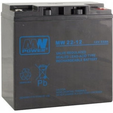 Mwpower Akumulator AGM MW 22-12 12V22Ah Gwarancja wewnętrzna