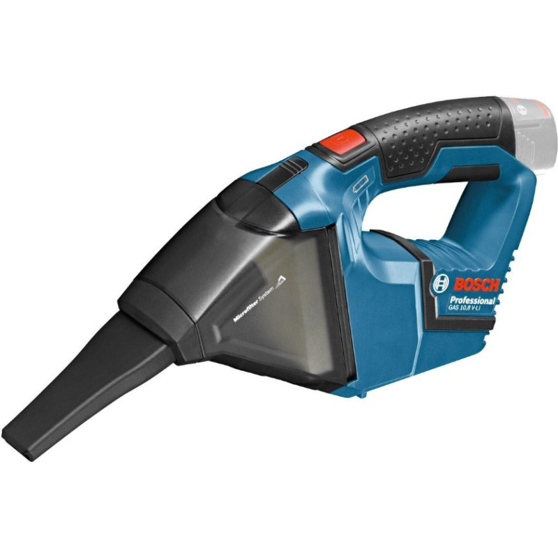 Bosch Akumuliatorinis statybinis dulkių siurblys BOSCH GAS 10,8 V-LI , SOLO (kartoninė dėžė), 06019E3000
