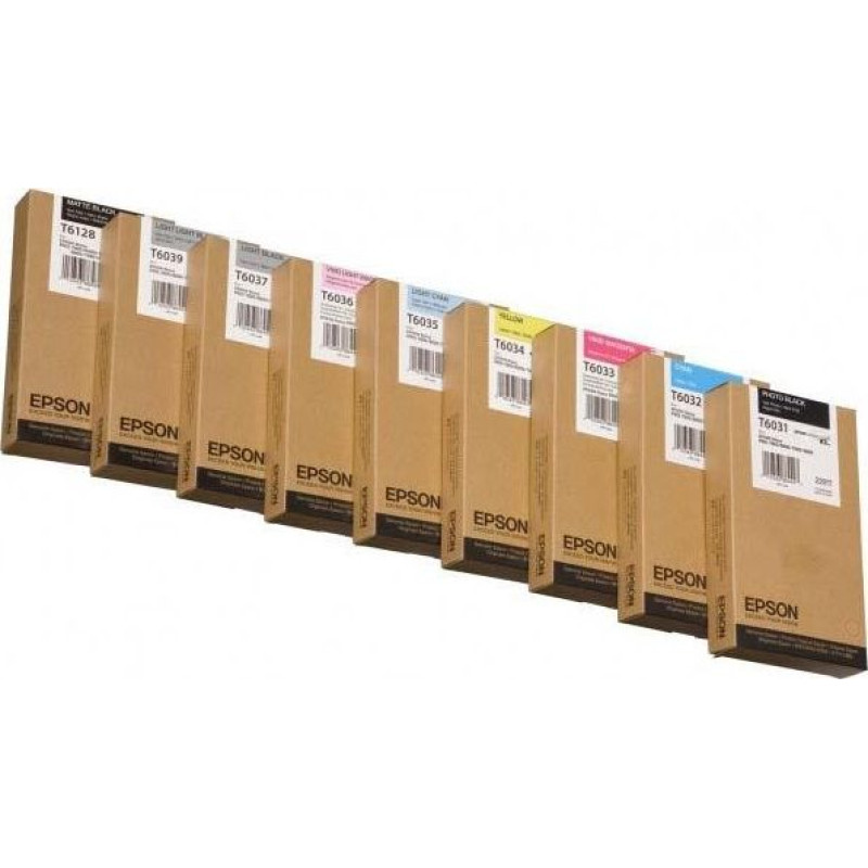 Epson Tusz Epson Epson oryginalny ink / tusz C13T603700, light black, 220ml, Epson Stylus Pro 7800, 7880, 9800, 9880