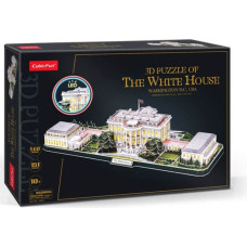 Cubic Fun Puzzle 3d led biały dom