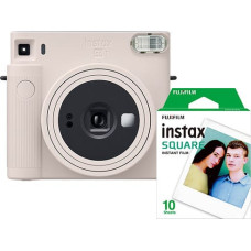 Fujifilm Instax Square SQ1, chalk white + пленка