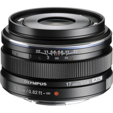 Olympus M.Zuiko Digital 17мм f/1.8 объектив, чёрный