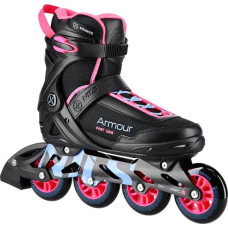 Nils Extreme Skrituļslidas  NA22151 INLINE SKATES ARMOUR BLACK PINK SIZE 38  NILS EXTREME