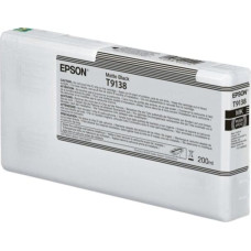 Epson Tusz Epson Oryginalny Wkład Atramentowy Epson T9138 Czarny matowy