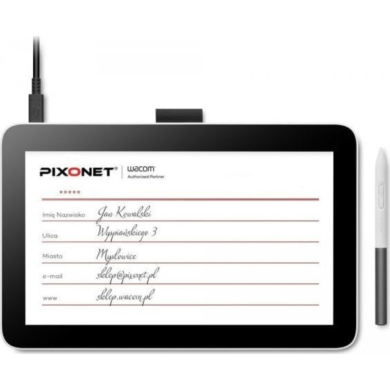 Wacom Tablet graficzny Wacom Wacom Signature Display 12 pen only - tablet z ekranem 11,6