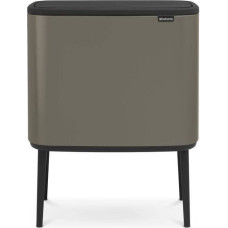 Brabantia Kosz na śmieci Brabantia na przycisk platynowy (316043)