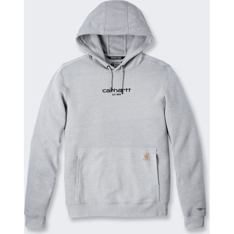 Carhartt Bluza Carhartt Force Lightweight Logo Asphalt