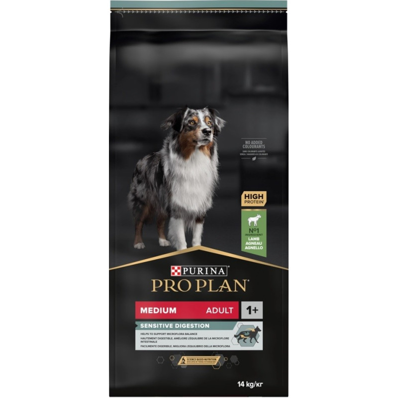 Purina Nestle Purina Medium Adult Sensitive Digestion with OPTIDIGEST 14 kg Lamb