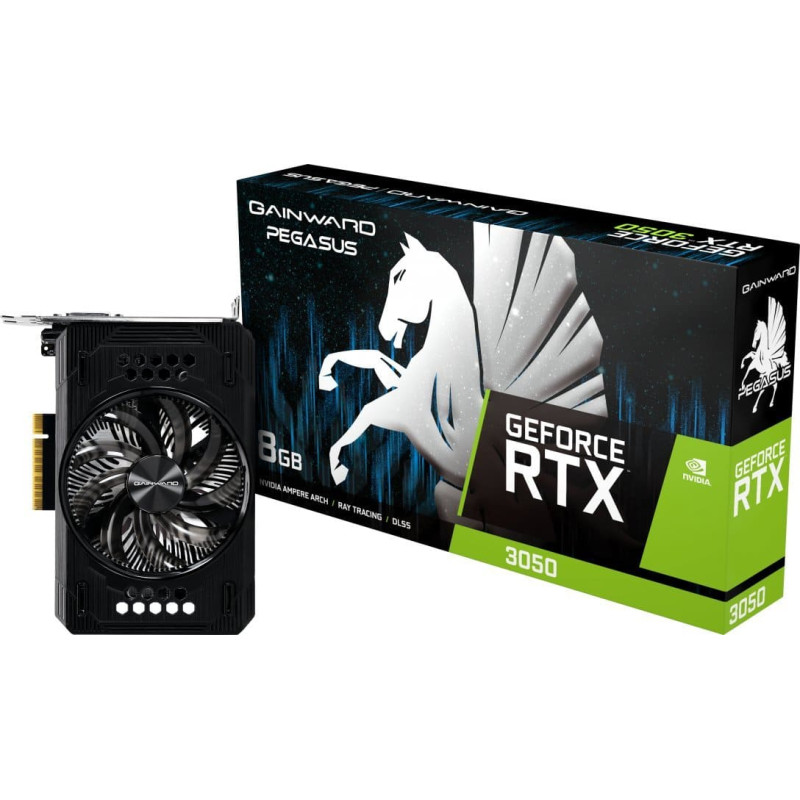 Gainward Karta graficzna Gainward GeForce RTX 3050 Pegasus 8GB GDDR6 (471056224-3734)