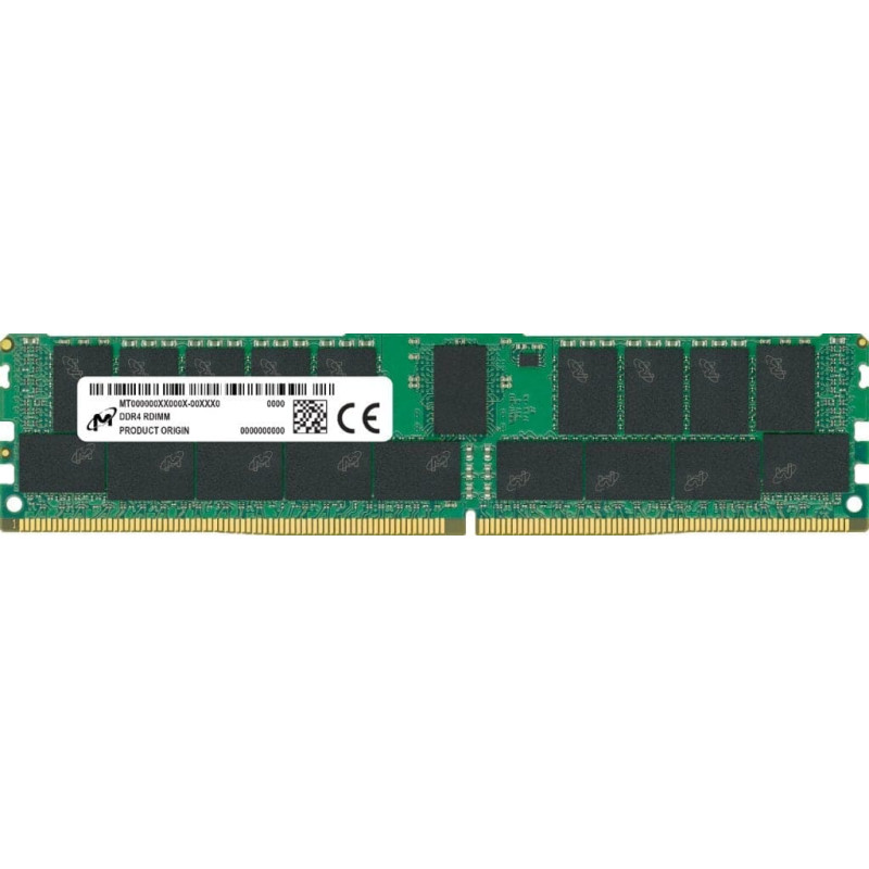 Micron Pamięć serwerowa Micron DDR4, 16 GB, 3200 MHz, CL22 (MTA18ASF2G72PDZ-3G2R)