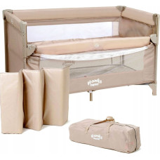 Hanks Kids ŁÓŻECZKO TURYSTYCZNE 2 levels BEIGE HANKSKIDS