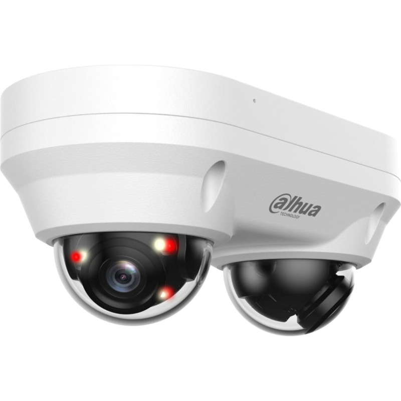 Dahua Technology PODWÓJNA KAMERA WANDALOODPORNA IP IPC-HDBW2449F-AS-E2-IL-0280B WizSense Smart Dual Light 2 X 4 Mpx 2 X 2.8 mm DAHUA