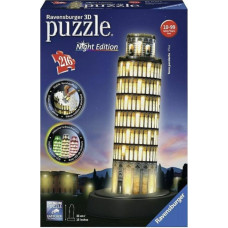 Ravensburger 3D Puzzle: Night Edition Leaning Tower of Pisa (216pcs) (12515)
