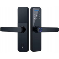Spacetronik KLAMKA Z ZAMKIEM SZYFROWYM SL-01-TUYA Tuya Smart Bluetooth MIA