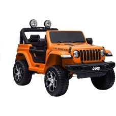 Lean Cars LEAN CARS Auto na Akumulator Jeep Rubicon 4x4 Pomarańczowy