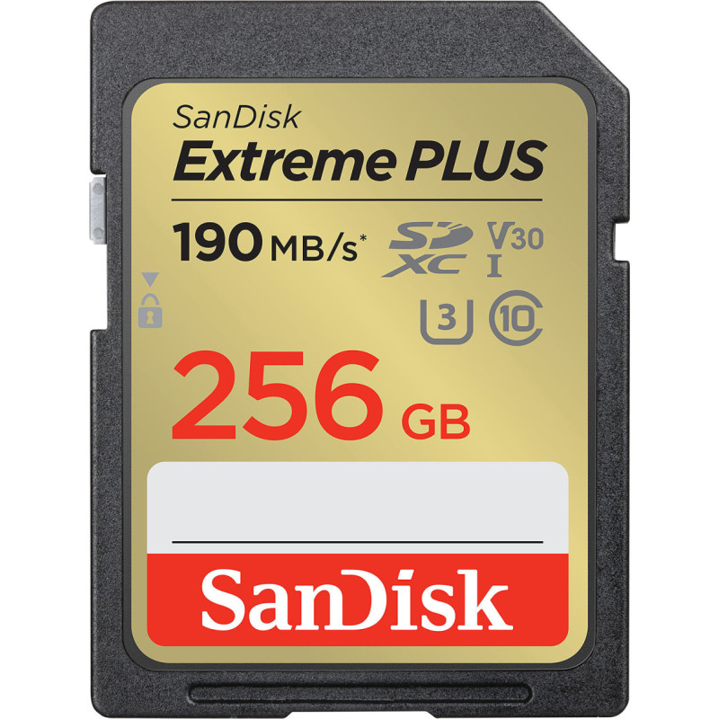 Sandisk карта памяти SDXC 256GB Extreme Plus