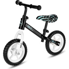 Nils Fun Līdzsvara velosipēds (Skrejritenis) RB134 BALANCE BIKE BLACK WHEEL 10'' NILS FUN